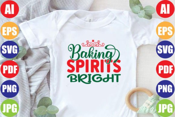 Baking Spirits Bright: A Versatile SVG Design for DIY Creators and Handmade Businesses