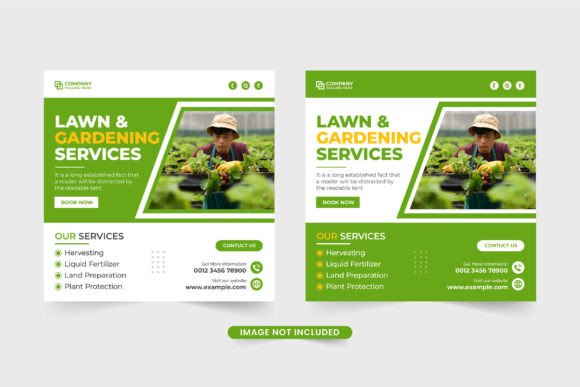Gardening Service Social Media Post