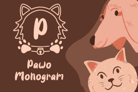 Pawo Monogram: A Versatile Tool for Animal-Themed Design and Branding