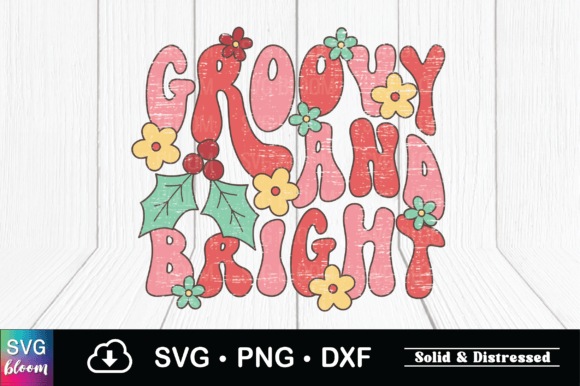 Retro Groovy and Bright SVG Sublimation: A Creative Tool for Designers and Makers