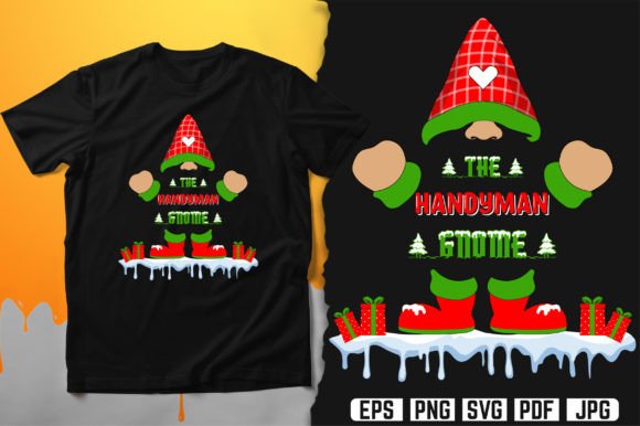 The Handyman Gnome T-Shirt Design Vector: A Versatile Asset for Creatives and Entrepreneurs