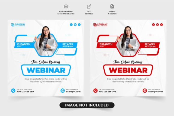 Webinar Social Media Post Vector Design: A Modern Approach to Digital Marketing